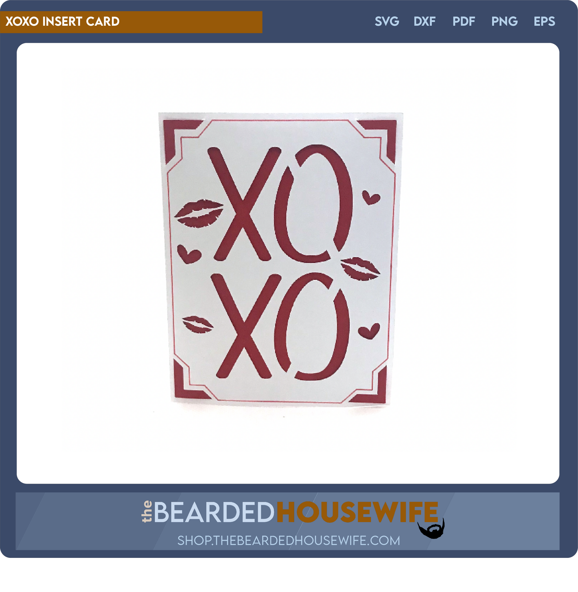 XOXO Insert Card